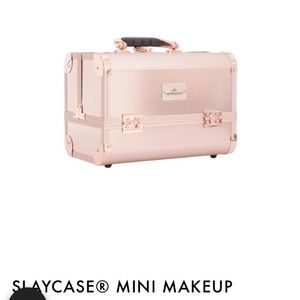 Impressions vanity travel make up case rose gold